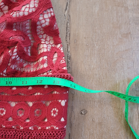 Stylestalker Revolve Lani Mini Dress Earth Red - Picture 6 of 7